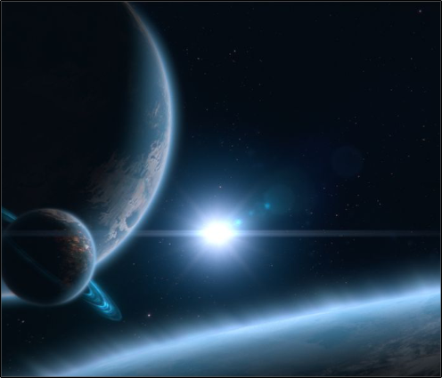 Space Scene Shot